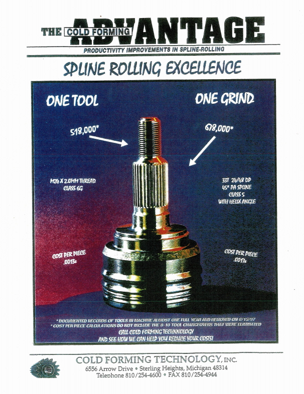 Cold Forming Brochure